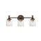 Maxim Lighting Swirl 3-Light Bath Vanity, Antique Bronze 21353CRANB - alternate 1